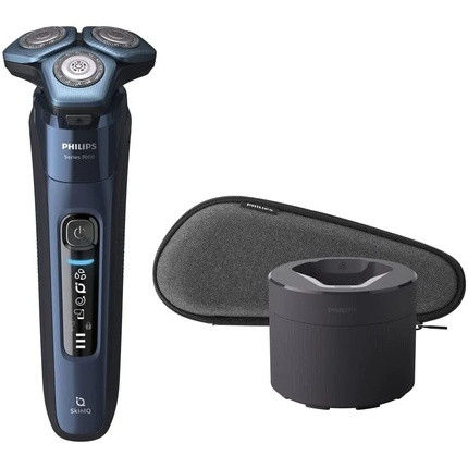 Philips S7782/50 Shaver Series 7000 Wet & Dry Beard Trimmer Midnight Blue