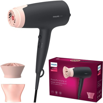 Philips ThermoProtect Bhd350/10 Dryer Of Hair Black And Pink 2100W Ionic