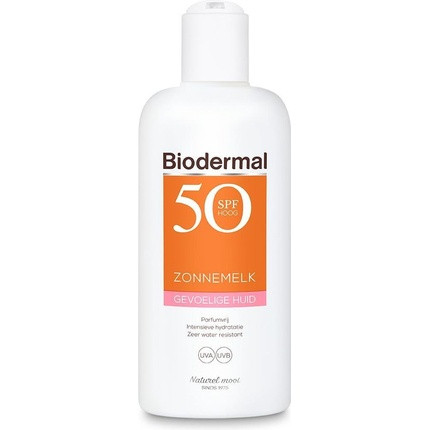 Biodermal Sun Milk Sensitive Skin - Sunscreen For Sensitive Skin -Spf50+ 200 Ml