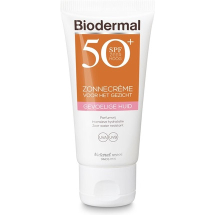 Biodermal Sunscreen For Sensitive Skin - Spf 50 - Sunscreen For The Face - 50ml