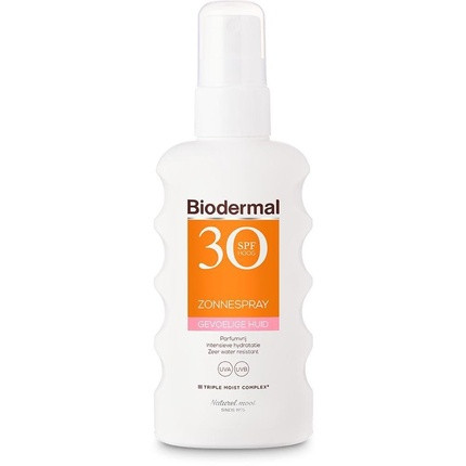 Biodermal Sunscreen Spray For Sensitive Skin Spf 30 - 175ml - Sun Spray