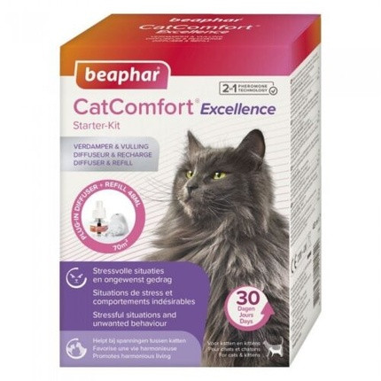 BEAPHAR CatComfort Calming Diffuser with Pheromone Content for Cats 48ml