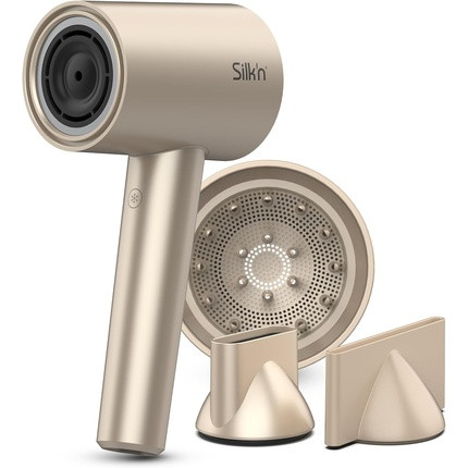 Silk'n SilkyAir Pro HDB003 Premium Hair Dryer with Brushless Motor and Water Ion Technology 1600W Champagne