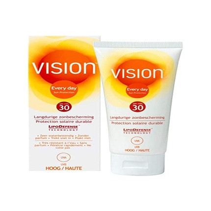 Vision Every Day Sun Protection SPF 30 Sunscreen for Long-lasting Protection Water Resistant 100ml