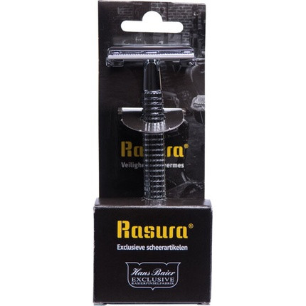 Rasura Safety Razor - Chrome On Blister - 10 Blades