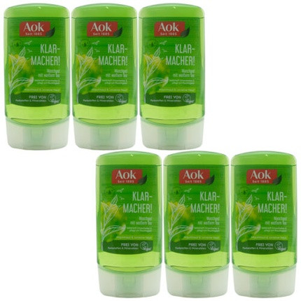 Aok Face Wash Gel 150ml for Combination and Oily Skin - Pack of 6