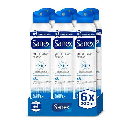 Sanex Dermo Extra Control Deodorant for Men and Women 200ml