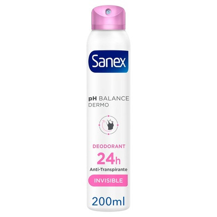 Sanex Dermo Invisible Deodorant Vapo 200ml Unisex