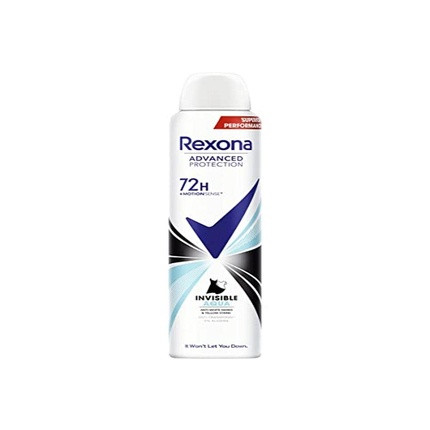 Rexona Deodorant Aerosol Advanced Protection 72h Invisible Aqua Antiperspirant for Women 200ml