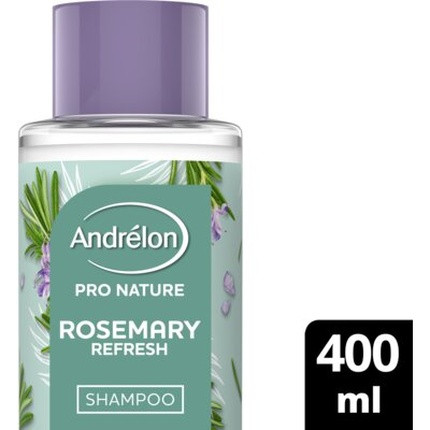 Andrelon Pro Nature Rosemary Refresh Shampoo - 400 Ml