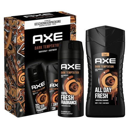 Axee Gift Set Dark Temptation Care Set with Deodorant and Shower Gel 150ml