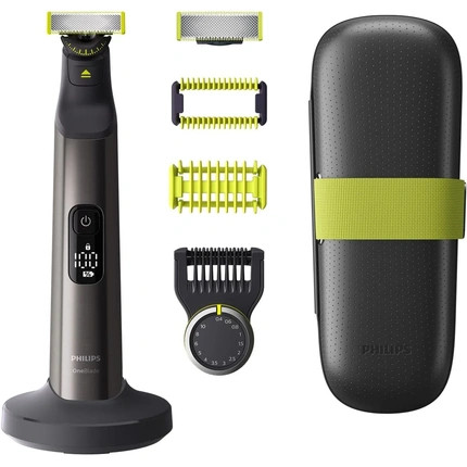 Philips Qp6651/30 Shaver Trimmer Oneblade Pro Face & Body With Travel Case