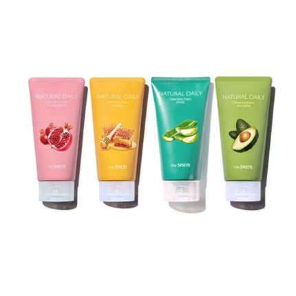 [THESAEM] Natural Daily Cleansing Foam 150ml - Free Gift