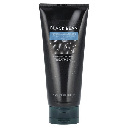 Nature Republic Black Bean Invigorating Hair Treatment - 200 Ml