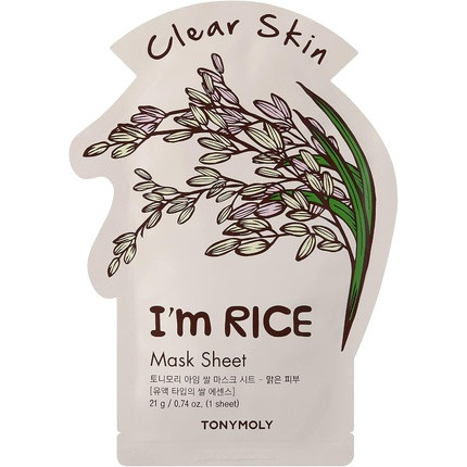 TONYMOLY I'm Rice Clear Skin Real Sheet Mask