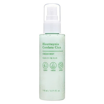 Tony Moly Houttuynia Cordata Cica Cream Mist 110 Ml For Irritated Skin