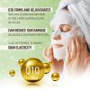 Co-Enzyme Q10 Mask 100% Natural Formulation for Glowing, Moisturized, and Youthful Skin