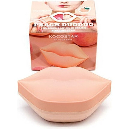 Vican Kocostar Peach Lip Duoduo Scrub - 43 Grams