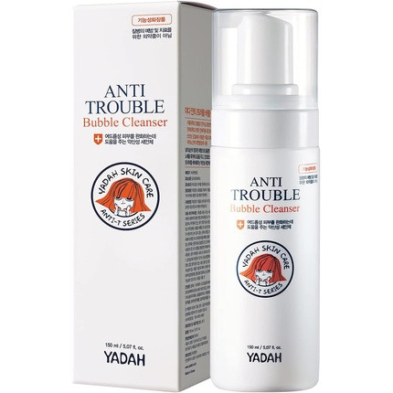 [YADAH] Anti Trouble Bubble Cleanser 150ml for Pimple, Acne, Blackhead