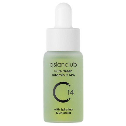 Asian Club Pure Green Vitamin C 14 Serum For Face 15ml