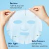 Torriden DIVE-IN Hyaluronic Acid Facial Sheet Masks Moisturizing Sheet Mask for Sensitive Dry Skin Fragrance-Free Alcohol-Free No Colorants Vegan Cruelty-Free Korean Skin Care