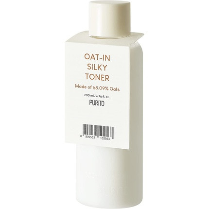 PURITO Oat-in Silky Facial Toner 200ml 6.76 fl. oz. Vegan and Cruelty-Free