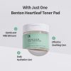 BENTON Heartleaf Toner Pads Skin Texturizing Exfoliating Dual Embossed AHA BHA PHA LHA Soothing Face Peel Pads