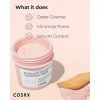 COSRX Pink Pore Clarifying Charcoal Mask 3.8 fl. oz / 110g - Detox Face Clay Mask for Blackheads, Pores, and Acne Control