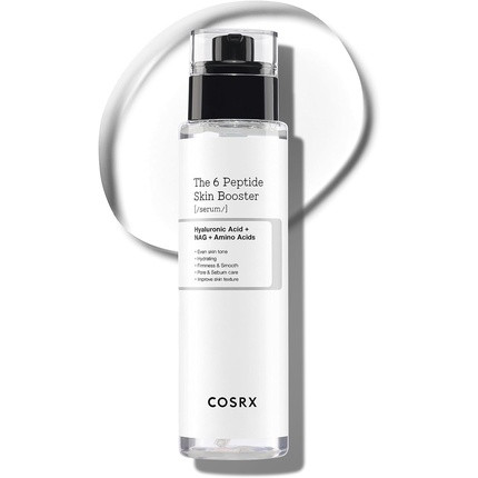 COSRX 6X Peptide Collagen Booster Toner Serum 150mL/5.07 Fl.Oz Skin Renewal Boosting Facial Essence Niacinamide Hyaluronic Acid Korean Skincare Paraben Free