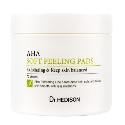 Drhedisonaha Soft Peeling Pads Exfoliating Eye Pads 70 Pieces