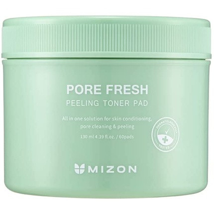 MIZON Pore Fresh Peeling Toner with AHA, BHA, and PHA Peeling Pads 60 Pads