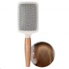 Masil Wood Paddle Hair Brush for Dry, Curly Hair with Scalp Massage and Detangling