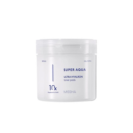 MISHA Super Aqua Ultra Hyalron Toner Pads