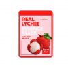 Farmstay Real Essence Mask 10 Sheets Lychee Korean Skin Care Mask Sheet