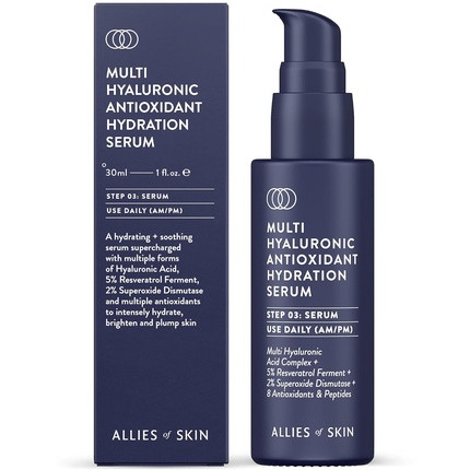 Allies Of Skin Multi Hyaluronic Antioxidant Hydration Serum with Niacinamide