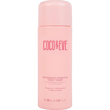 Coco & Eve Antioxidant Hydrating Milky Toner with Hyaluronic Acid, Niacinamide & Probiotics 100ml