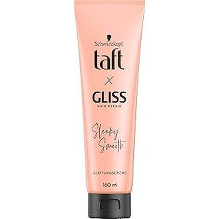 Taft Sleeky Smooth Cream 150 Ml - Hair Styling Cream For Smooth Hair