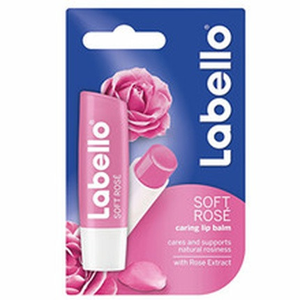 Labello Soft Rose Caring Lip Balm - 48g