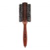 Evo Bruce Bristle Radial Brush 28mm - Small Styling Brush with Natural Boar Bristles for Women and Men - Made from Certified Wood