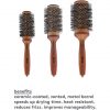 EVO Hank Ceramic Vent Radial Hair Brush 35mm