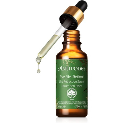 Antipodes Eve Bio-Retinol Line Reduction Serum Vitamin A Collagen Serum with Cacay Oil and Bakuchiol 30ml